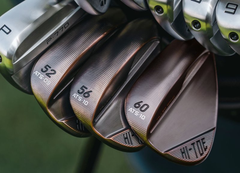 TaylorMade Hi-Toe Raw 웨지 오픈 페이스 어프로치