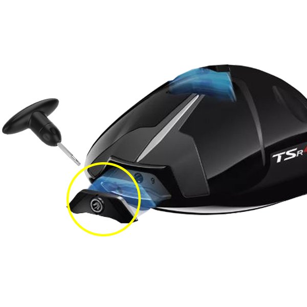 타이틀리스트 TSR2 드라이버 SureFit CG Track 무게추 조정
