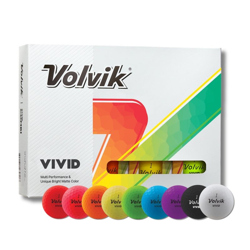 볼빅 비비드 컬러 골프공 제품 사진