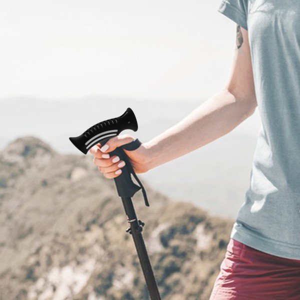 트레킹 폴 스트랩 손목 끼우는 법