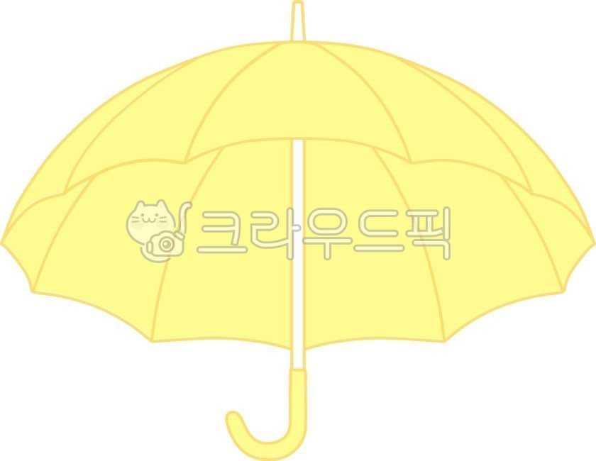 대형 골프 우산을 펼쳐 캐노피 지름과 이중 캐노피 구조를 보여주는 모습