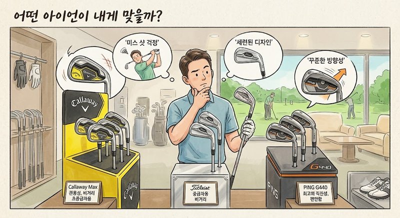 골프 아이언 세트 가격대별 가성비 비교 2026
