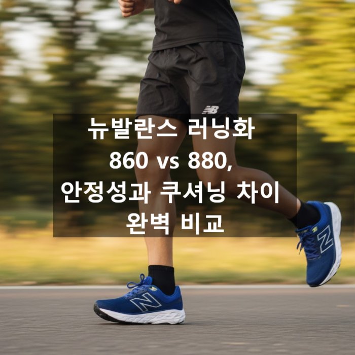 러닝화 쿠셔닝 유형 비교