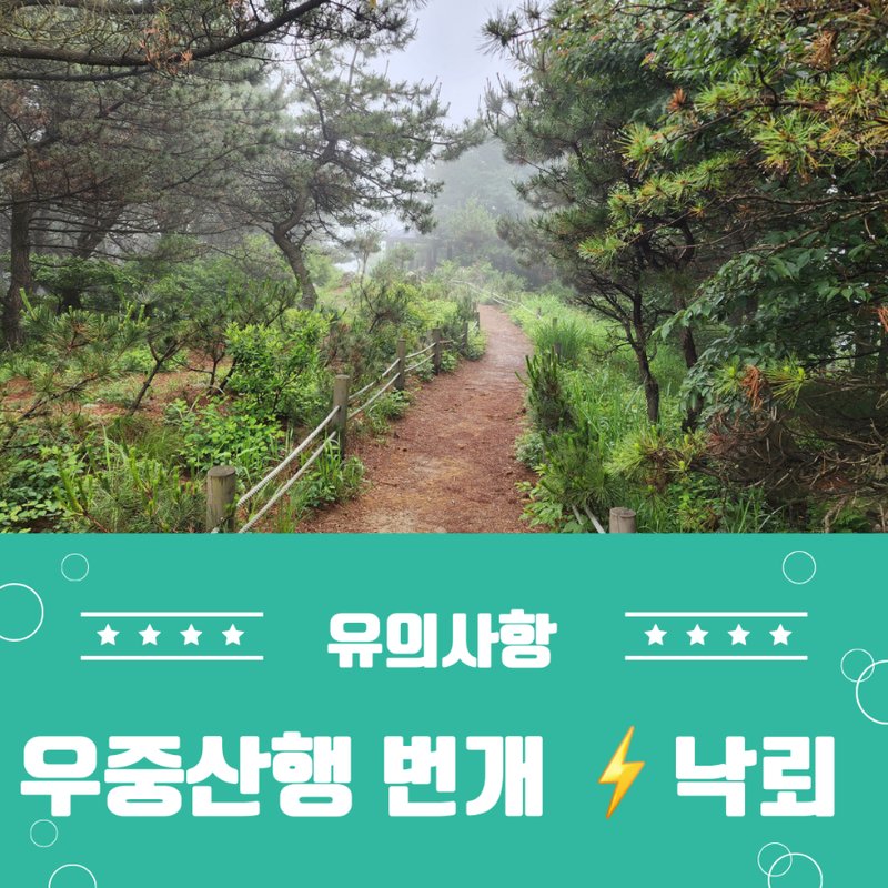 여름 등산 낙뢰 안전 - 장마철 산행 번개 대피 가이드 2026