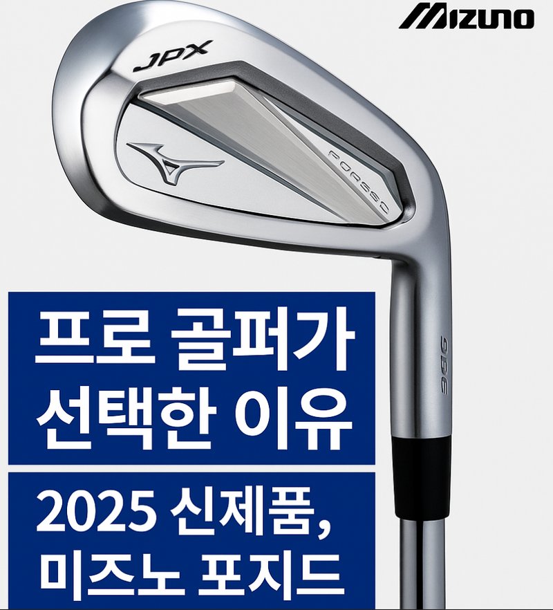 미즈노 JPX925 포지드 아이언 170만원 평점 4.8 연철 단조 2026