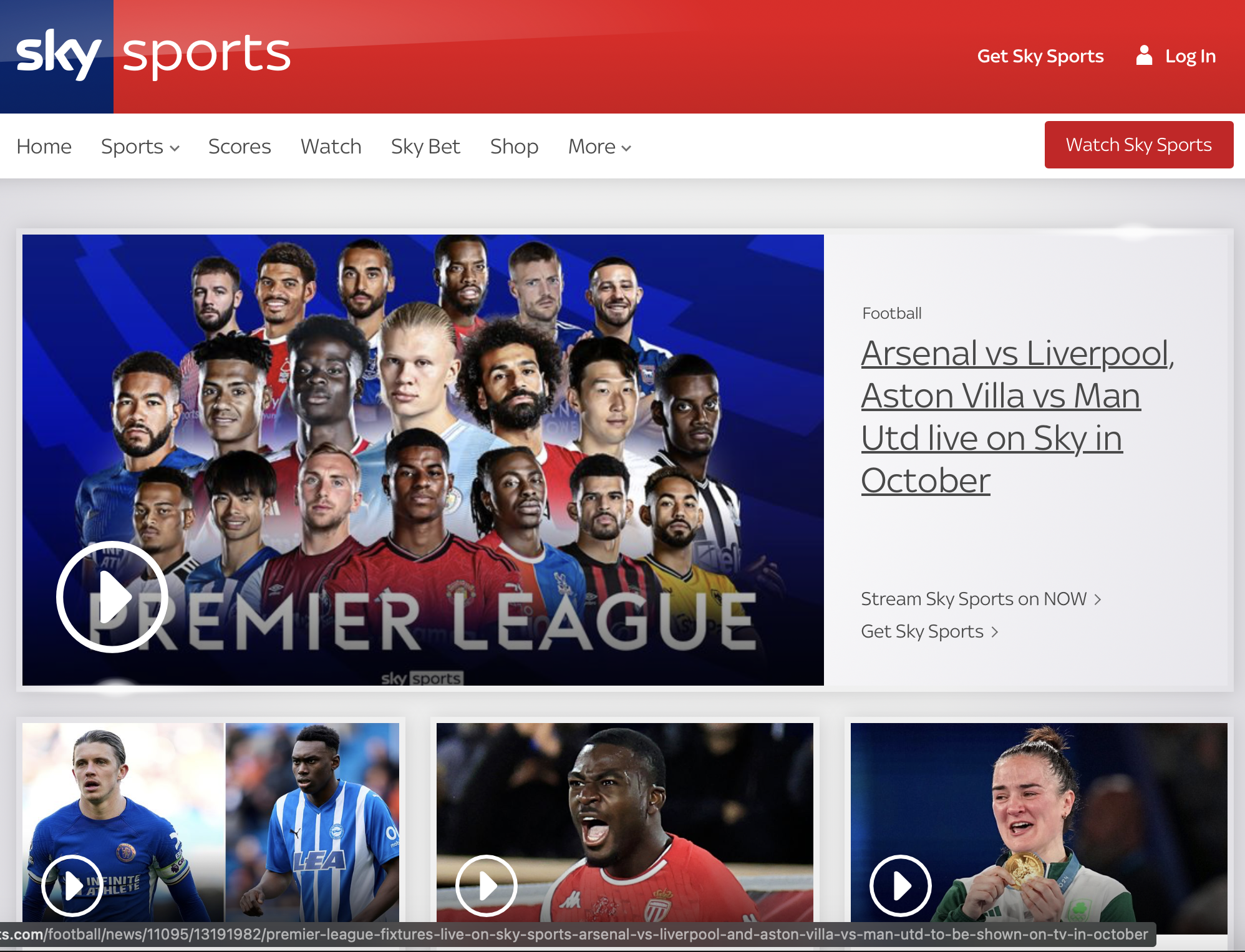 올림픽 FIFA 축구 유로 EPL 일정